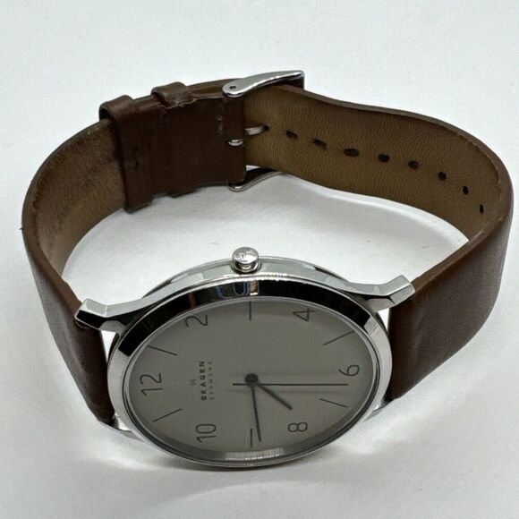 Skagen Jorn SKW6150 Men\'s Brown Leather Analog Dial Quartz Wrist Watch JNA551 main image 6